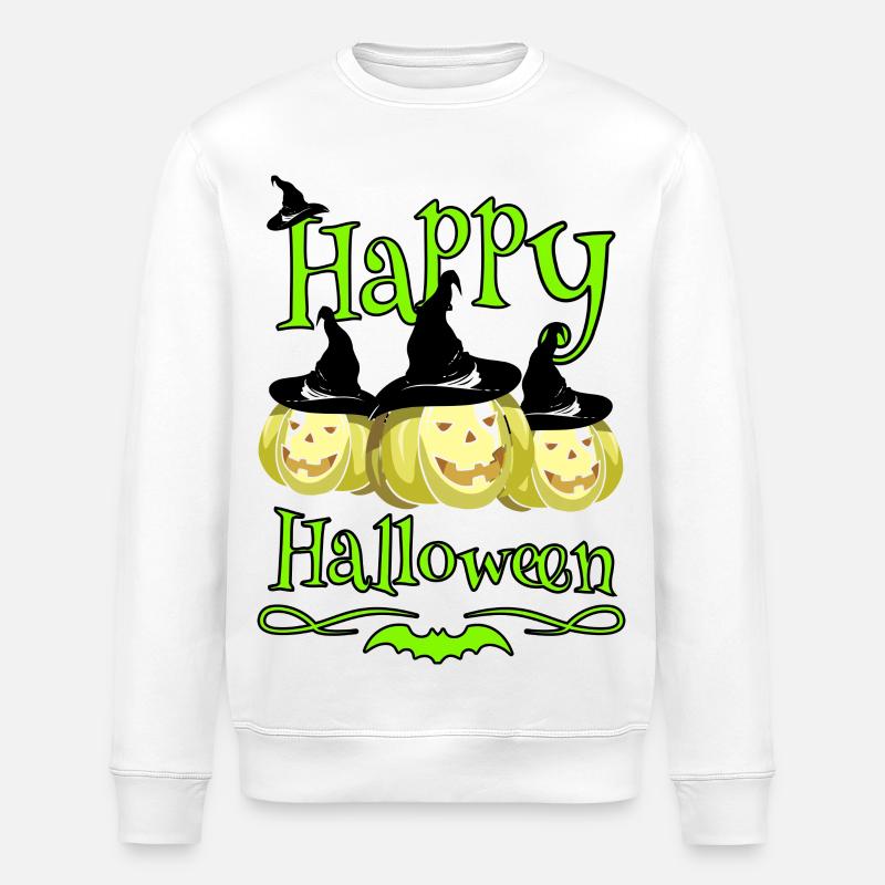 Halloween - Sweat bio ROLLER Stanley/Stella Unisexe - blanc