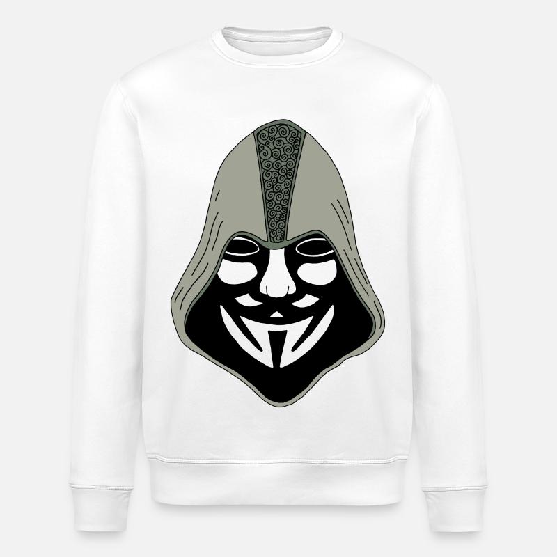 Anonyme - Sweat bio ROLLER Stanley/Stella Unisexe - blanc