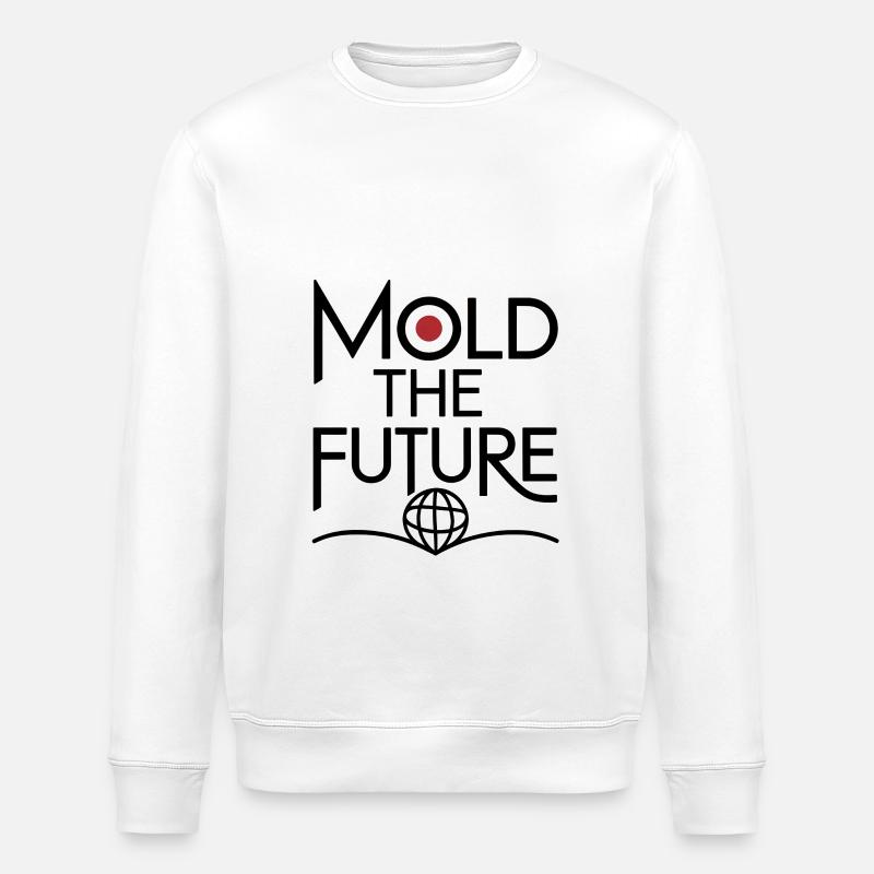 Mold the Future - Stanley/Stella Unisex Bio-Sweatshirt ROLLER - Weiß