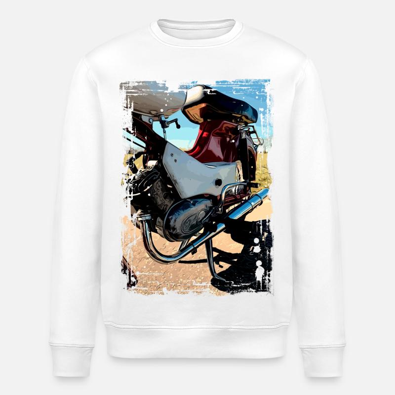 Star - Stanley/Stella Unisex Bio-Sweatshirt ROLLER - Weiß