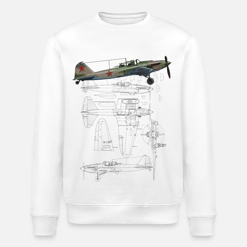 IL-2 - Stanley/Stella Unisex Bio-Sweatshirt ROLLER - Weiß