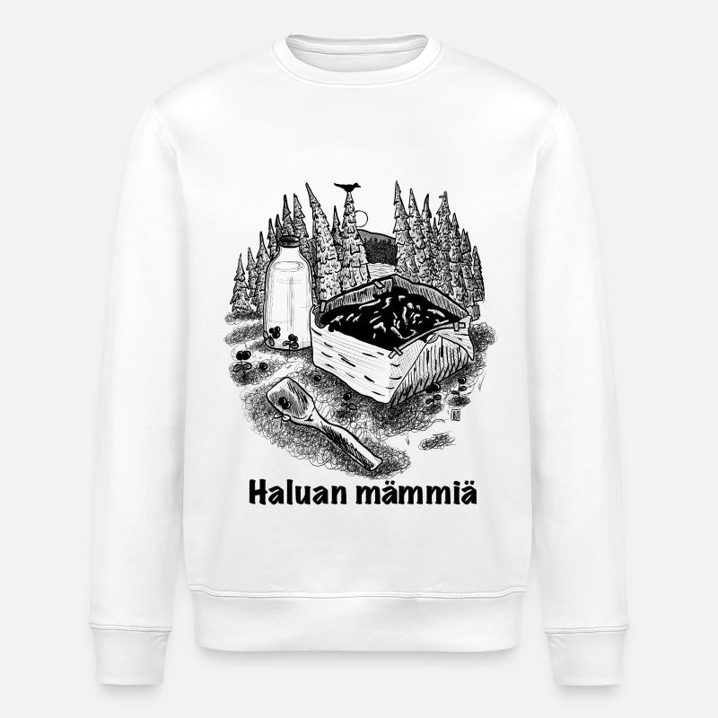Mämmi - Stanley/Stella Unisex Bio-Sweatshirt ROLLER - Weiß