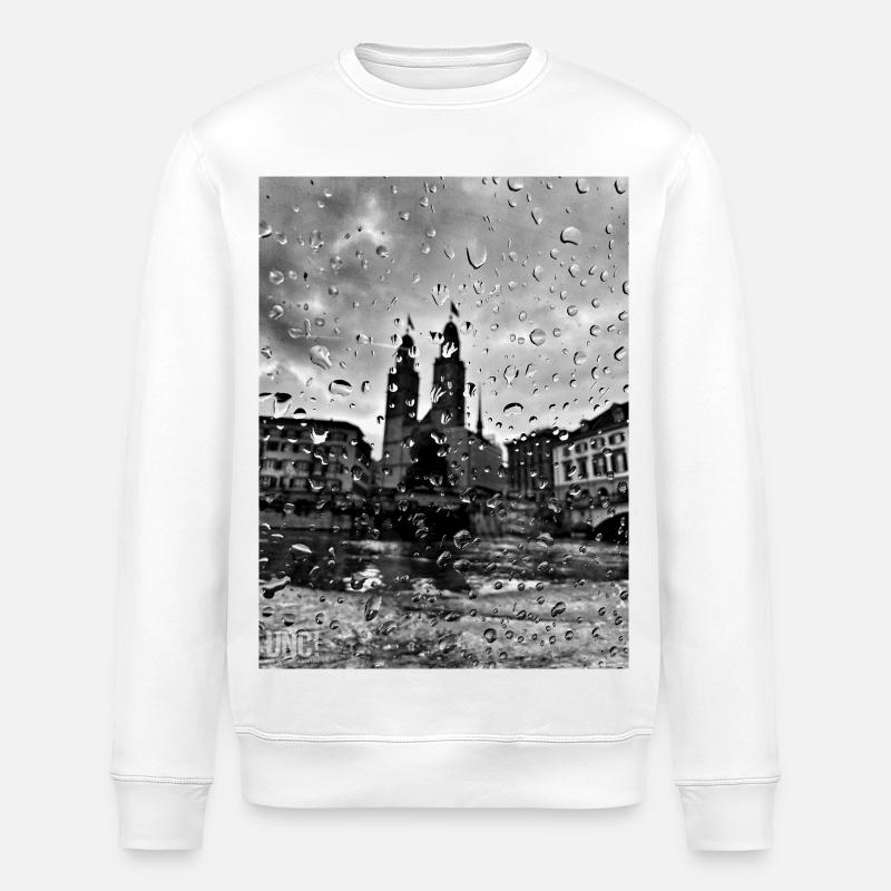 to oldtown Zurich - Stanley/Stella Unisex Bio-Sweatshirt ROLLER - Weiß
