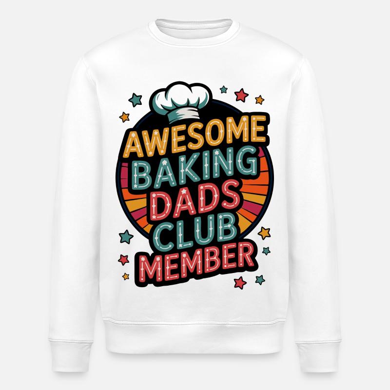 Membre du Backhelden Väter Club - Sweat bio ROLLER Stanley/Stella Unisexe - blanc