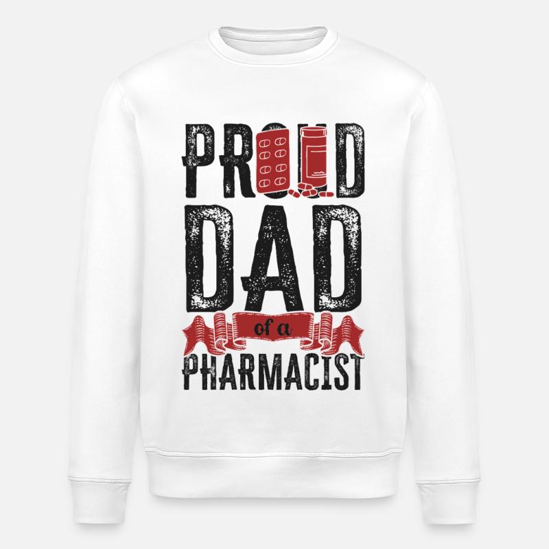 Technicien en pharmacie - Sweat bio ROLLER Stanley/Stella Unisexe - blanc