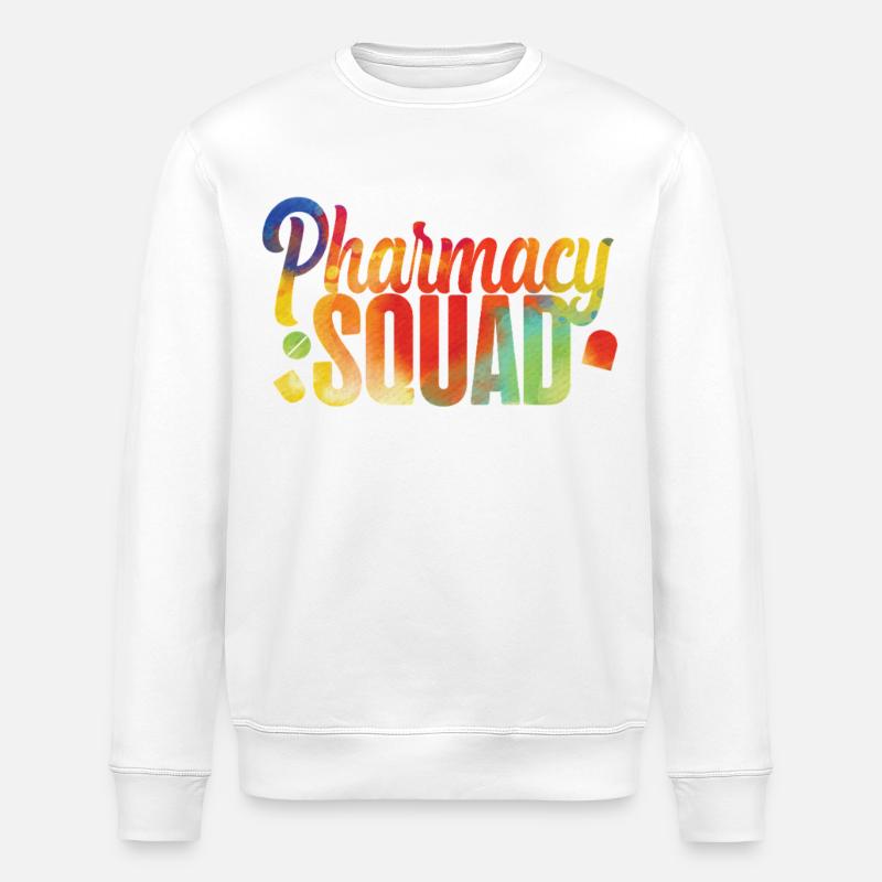Pharmacy Tech Technician - Stanley/Stella Unisex Bio-Sweatshirt ROLLER - Weiß