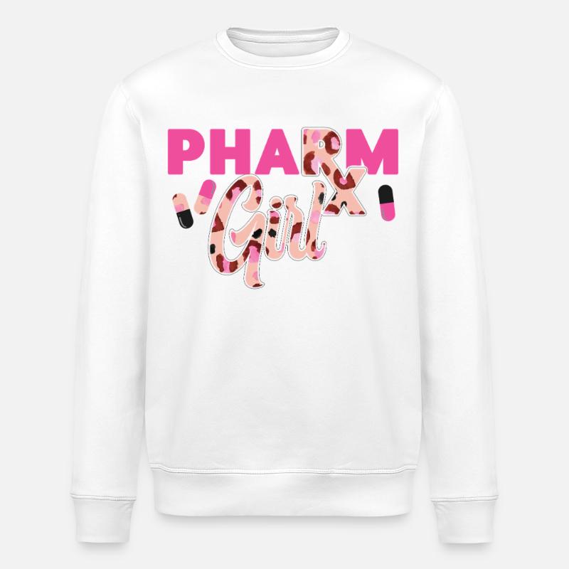 Technicien en pharmacie - Sweat bio ROLLER Stanley/Stella Unisexe - blanc