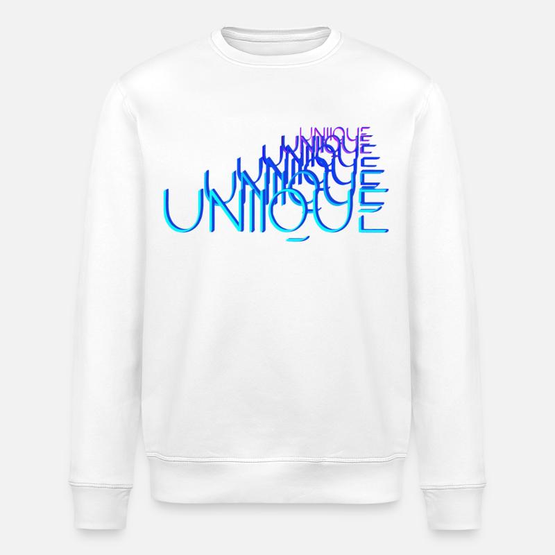 Unique - Stanley/Stella Unisex Bio-Sweatshirt ROLLER - Weiß