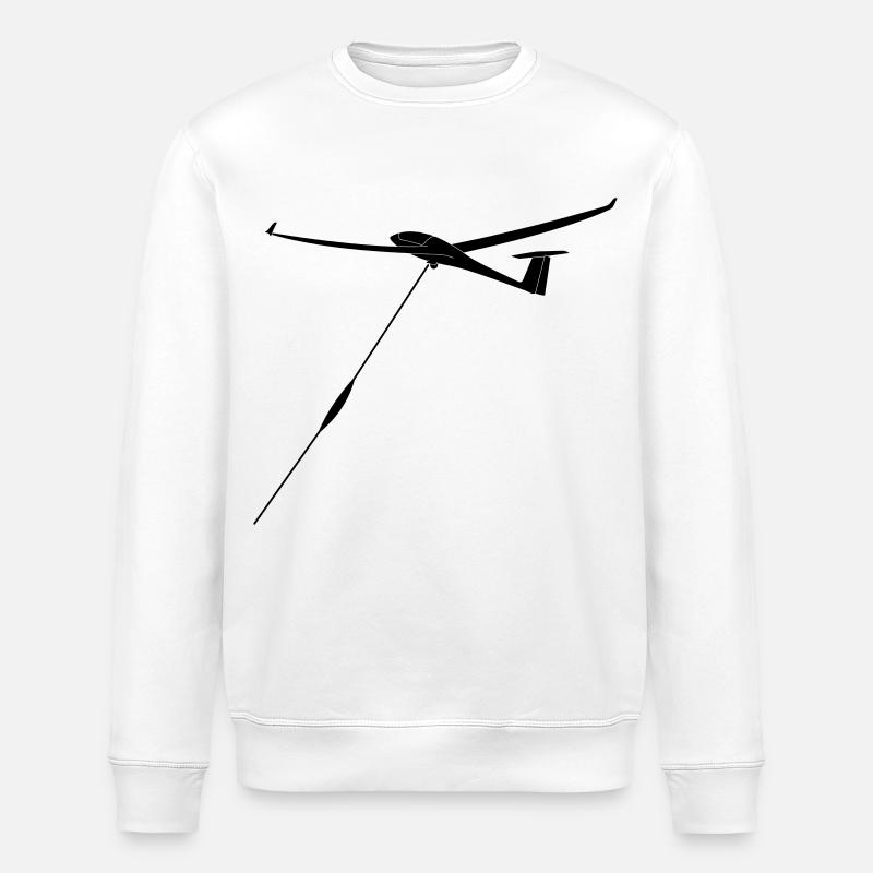 planeurs de lancement treuil - Sweat bio ROLLER Stanley/Stella Unisexe - blanc