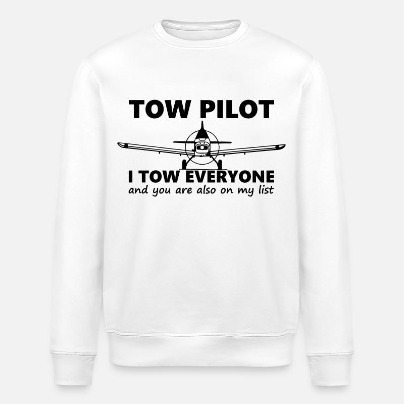 towpilot piper pa25 - Stanley/Stella Unisex Bio-Sweatshirt ROLLER - Weiß
