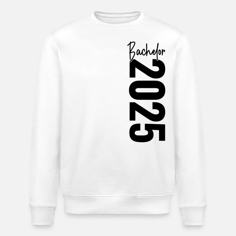 Bachelor 2025 - Stanley/Stella Unisex Bio-Sweatshirt ROLLER - Weiß