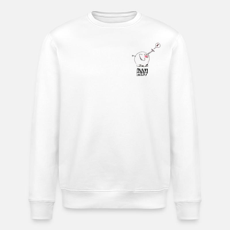 Trompeter - Stanley/Stella Unisex Bio-Sweatshirt ROLLER - Weiß