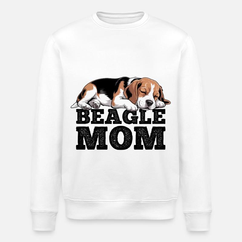 Maman Beagle - Sweat bio ROLLER Stanley/Stella Unisexe - blanc
