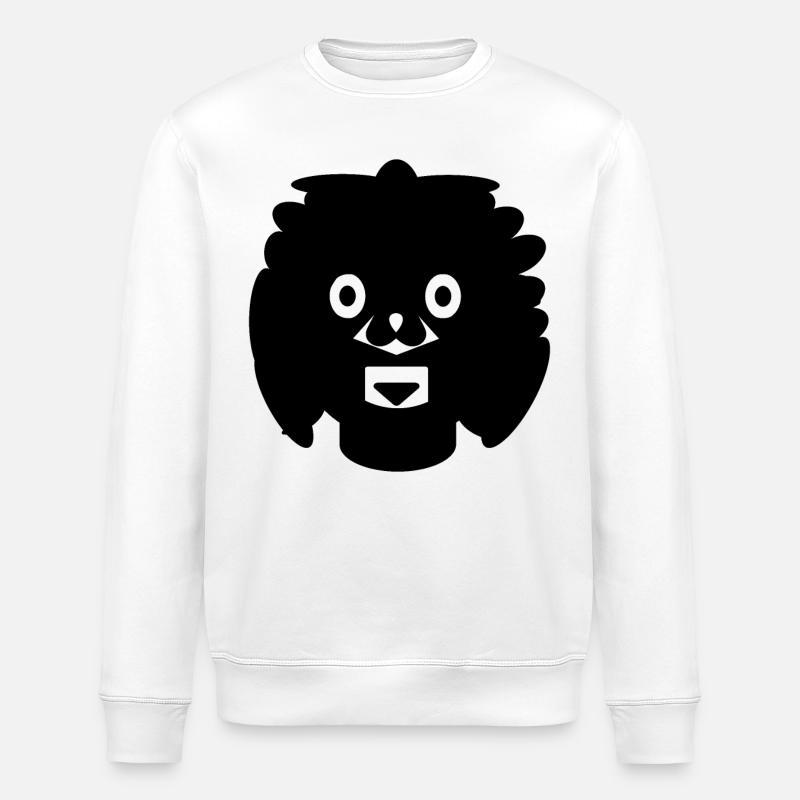 Comic - Stanley/Stella Unisex Bio-Sweatshirt ROLLER - Weiß