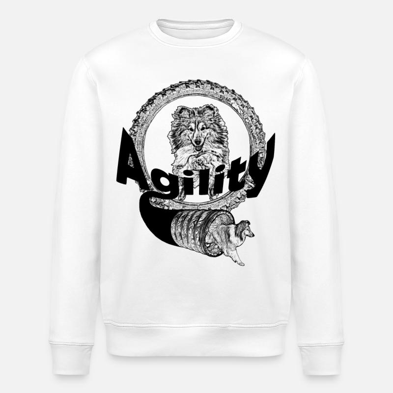 Agility - Stanley/Stella Unisex Bio-Sweatshirt ROLLER - Weiß