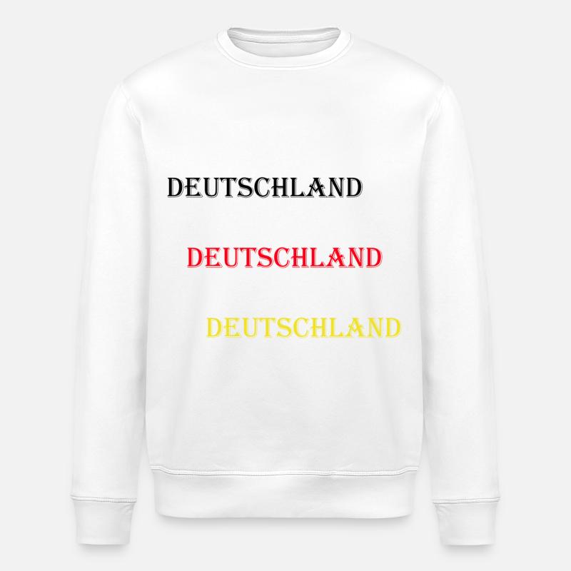 Germany - Stanley/Stella ROLLER Unisex Organic Sweatshirt - white