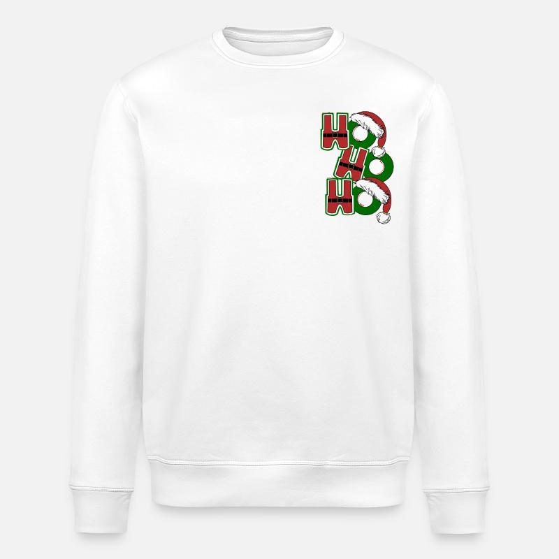 Noël - Sweat bio ROLLER Stanley/Stella Unisexe - blanc