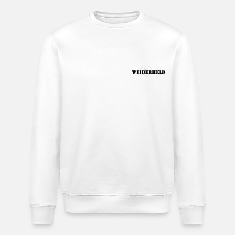 Weiberheld - Stanley/Stella Unisex Bio-Sweatshirt ROLLER - Weiß