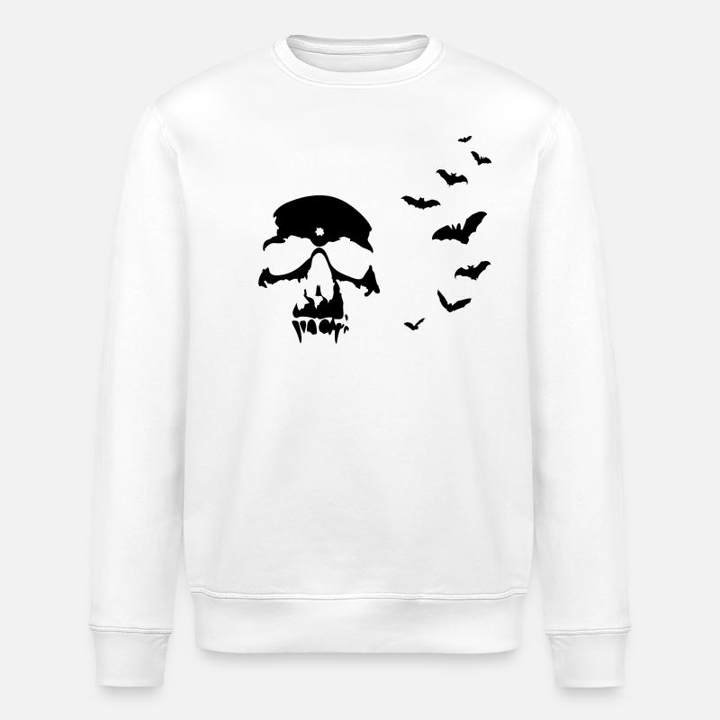 Halloween - Stanley/Stella Unisex Bio-Sweatshirt ROLLER - Weiß