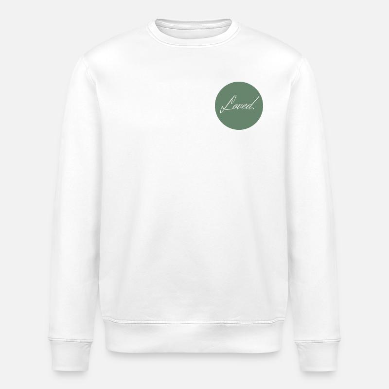 Loved - Stanley/Stella Unisex Bio-Sweatshirt ROLLER - Weiß