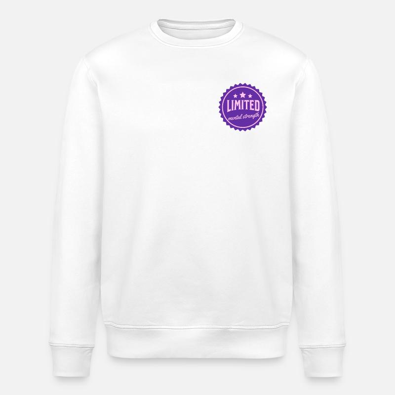 Limited Mental Strength - Stanley/Stella Unisex Bio-Sweatshirt ROLLER - Weiß