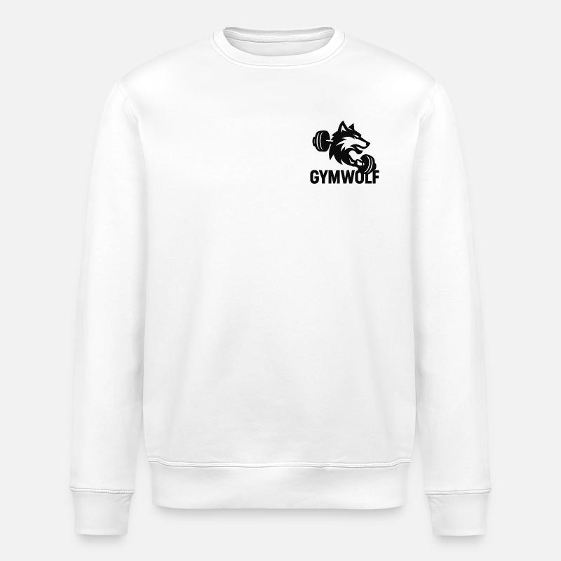 GymWolf - Sweat bio ROLLER Stanley/Stella Unisexe - blanc