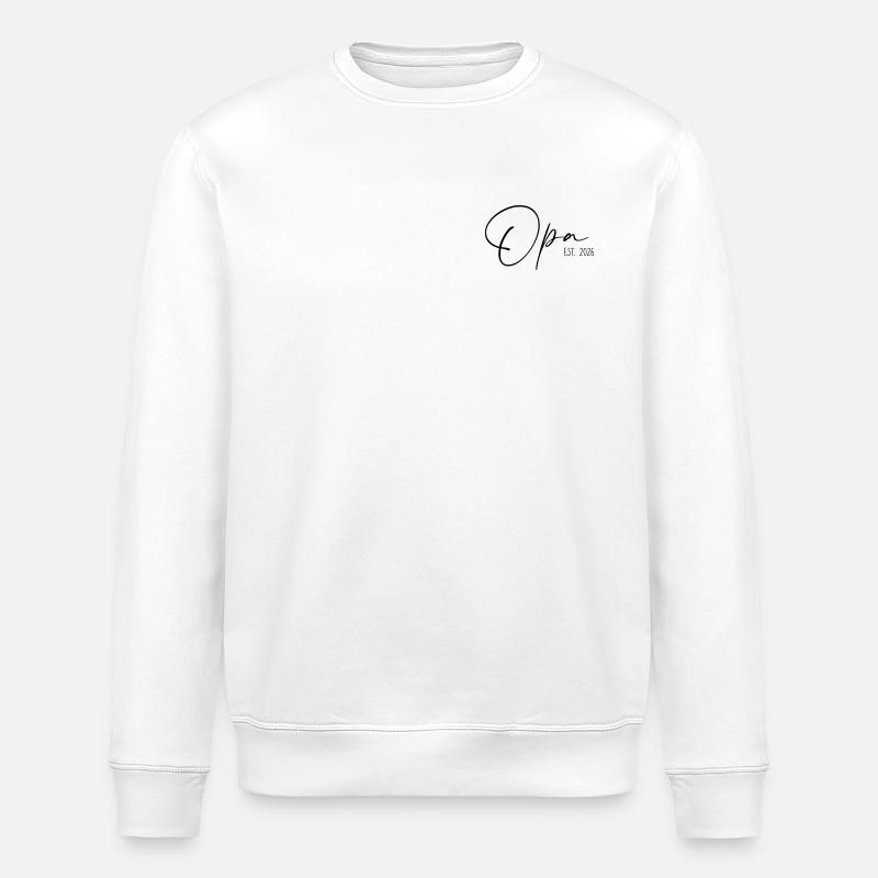 Papy Est 2026 - Sweat bio ROLLER Stanley/Stella Unisexe - blanc