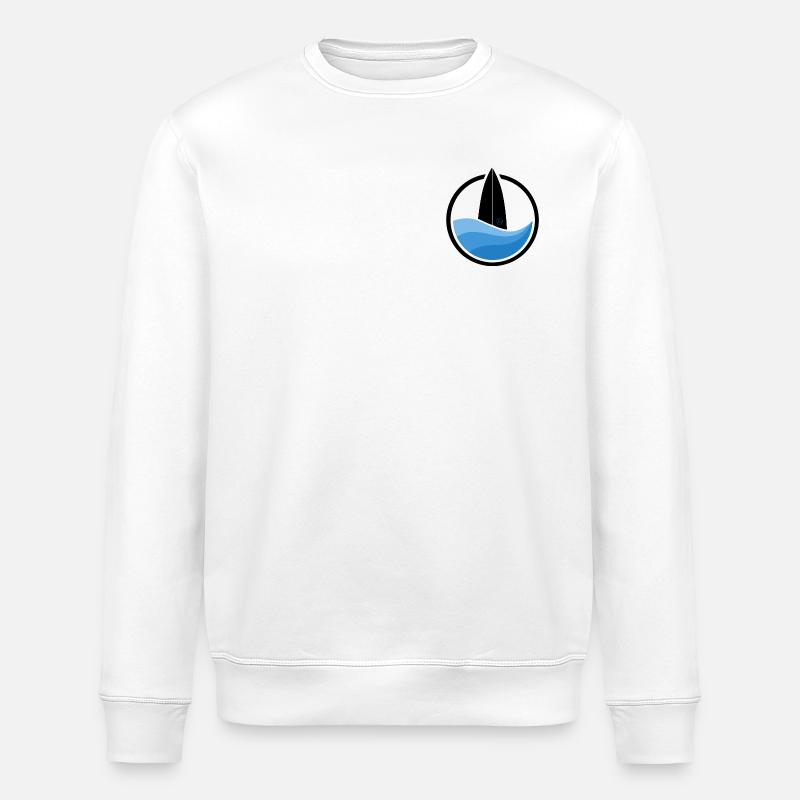 Surfwave I (black) - Stanley/Stella Unisex Bio-Sweatshirt ROLLER - Weiß