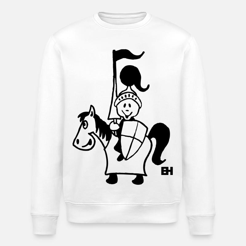 Ritter - Stanley/Stella Unisex Bio-Sweatshirt ROLLER - Weiß