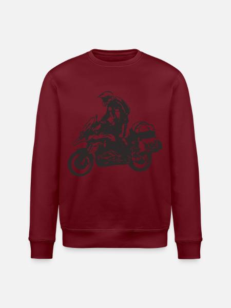 Moto sport - Stanley/Stella ROLLER Unisex Organic Sweatshirt - white