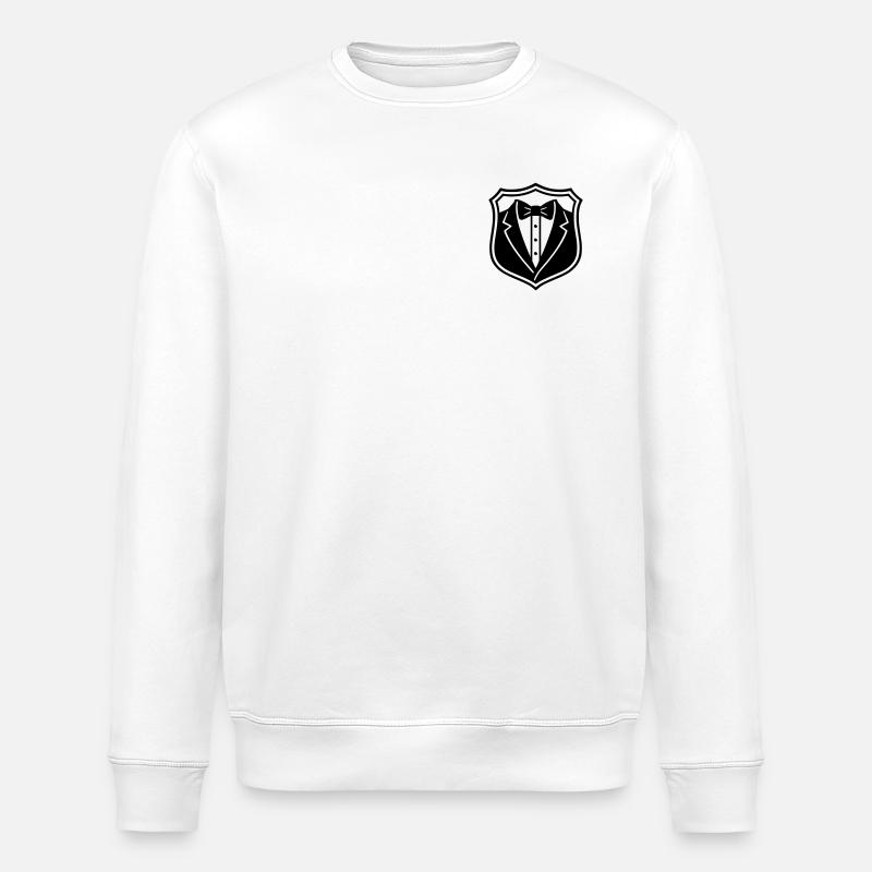 Der Bräutigam - Stanley/Stella Unisex Bio-Sweatshirt ROLLER - Weiß
