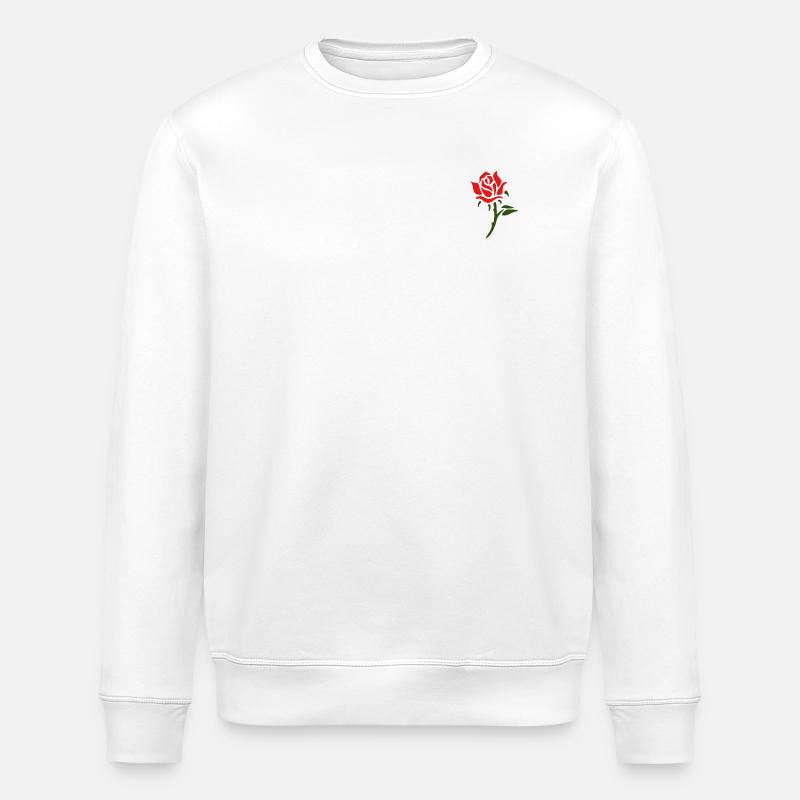 pink - Stanley/Stella Unisex Bio-Sweatshirt ROLLER - Weiß