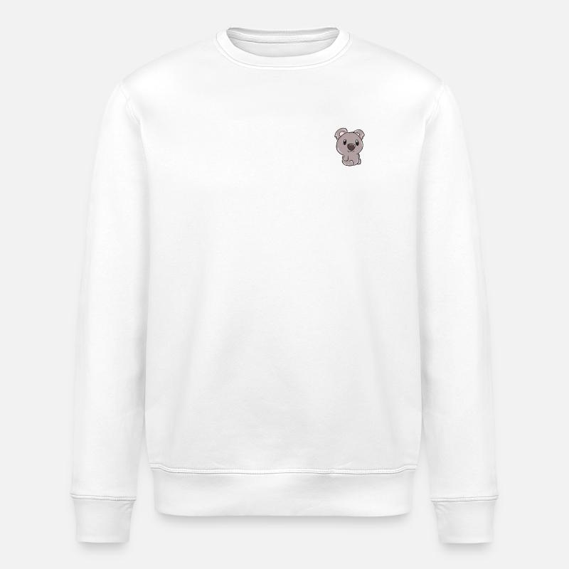 Koala - Stanley/Stella Unisex Bio-Sweatshirt ROLLER - Weiß