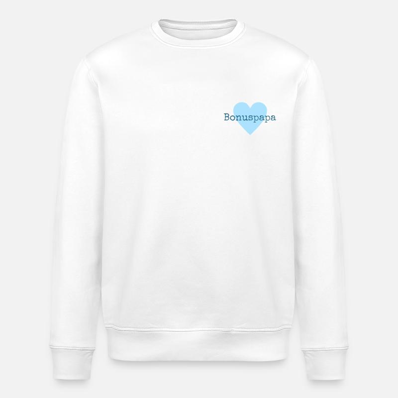 Bonuspapa - Stanley/Stella Unisex Bio-Sweatshirt ROLLER - Weiß