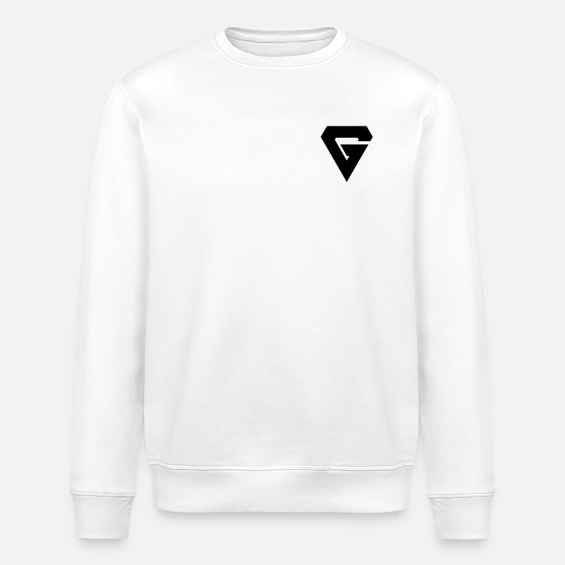 G - Stanley/Stella ROLLER Unisex Organic Sweatshirt - white