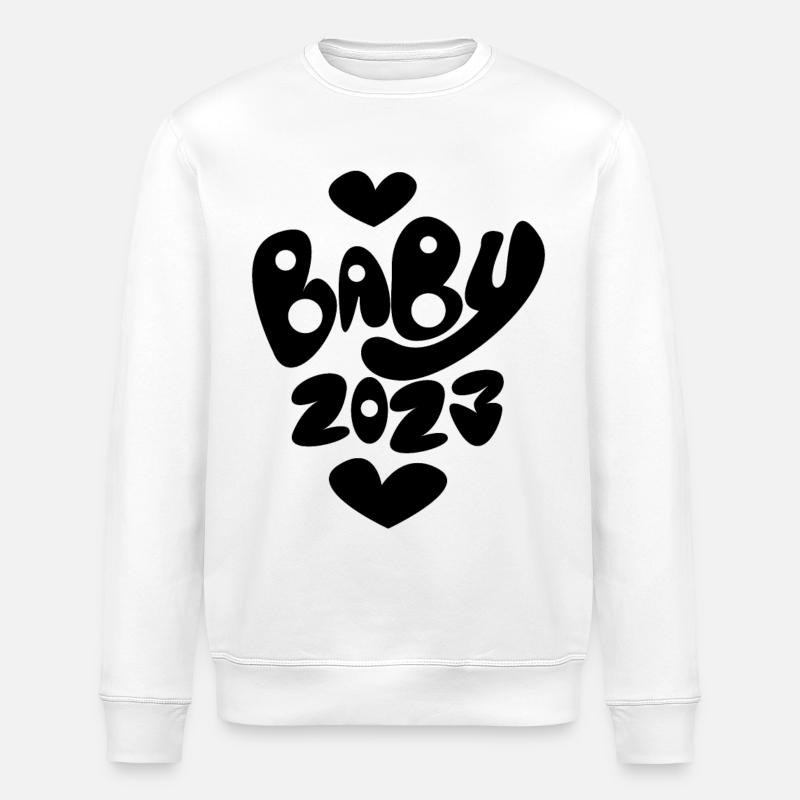 Bébé 2023 - Sweat bio ROLLER Stanley/Stella Unisexe - blanc