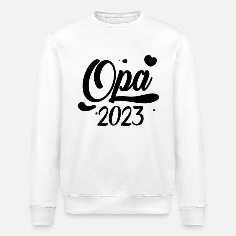 Opa 2023 loading - Stanley/Stella Unisex Bio-Sweatshirt ROLLER - Weiß