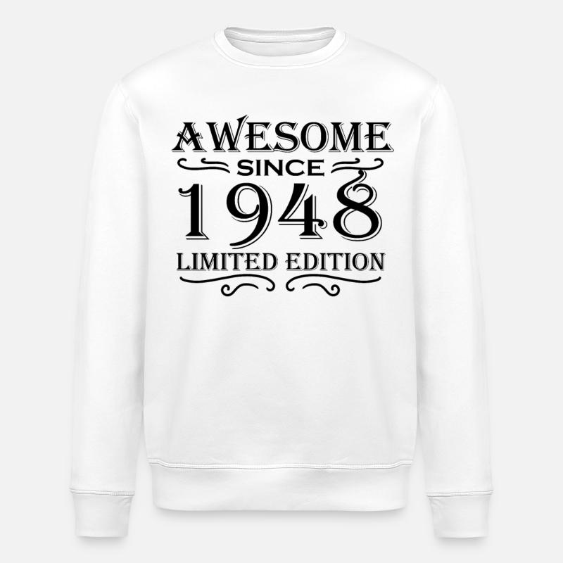 1948 - Sweat bio ROLLER Stanley/Stella Unisexe - blanc