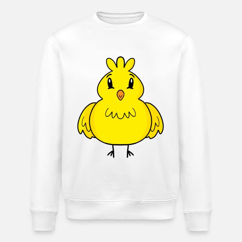 Canard Canin Canard Caneton - Sweat bio ROLLER Stanley/Stella Unisexe - blanc