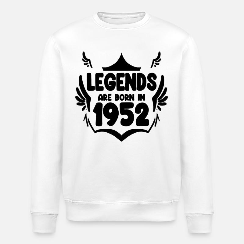 1952 - Sweat bio ROLLER Stanley/Stella Unisexe - blanc