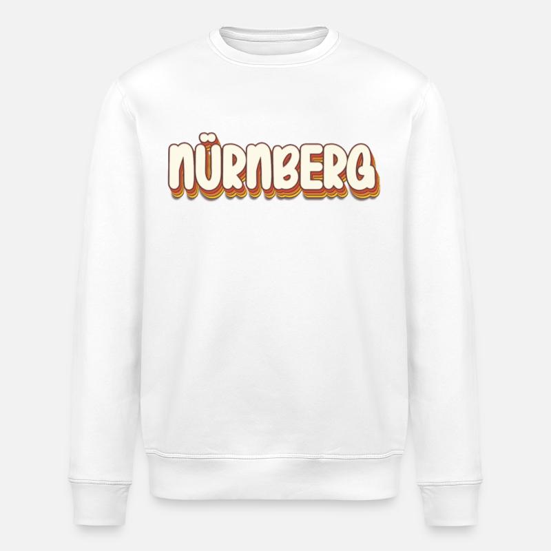 Nürnbergerin Nürnberger Nürnberg - Stanley/Stella Unisex Bio-Sweatshirt ROLLER - Weiß