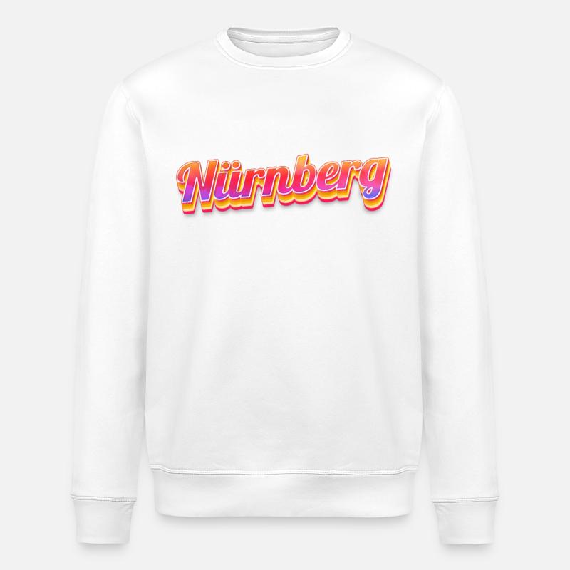 Nuremberg, Nuremberg, Nuremberg - Stanley/Stella ROLLER Unisex Organic Sweatshirt - white