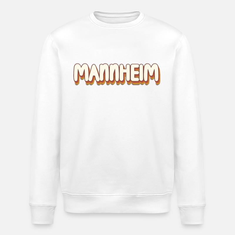 Mannheimerin Mannheimer Mannheim - Sweat bio ROLLER Stanley/Stella Unisexe - blanc