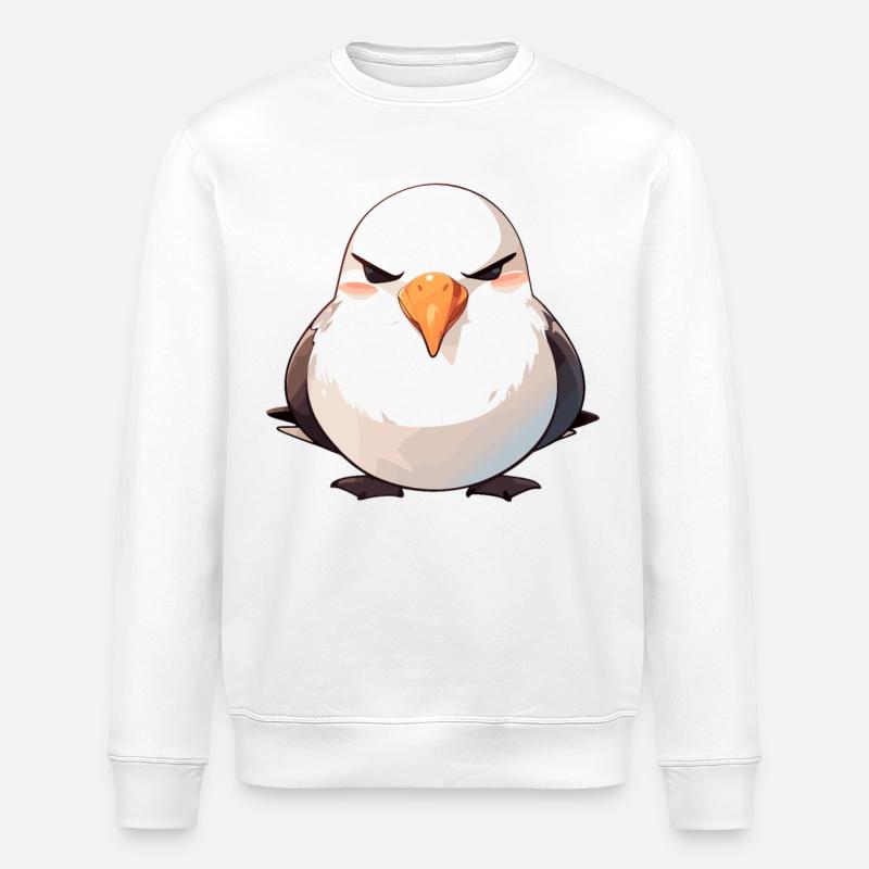 Albatross Albatrosse Albatros - Stanley/Stella Unisex Bio-Sweatshirt ROLLER - Weiß