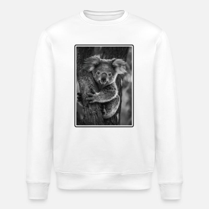 Koalas Koala - Sweat bio ROLLER Stanley/Stella Unisexe - blanc