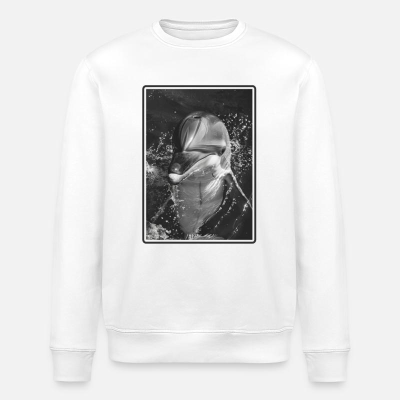 Dauphin Dauphins Dauphin - Sweat bio ROLLER Stanley/Stella Unisexe - blanc