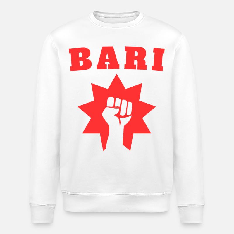 Bari - Stanley/Stella Unisex Bio-Sweatshirt ROLLER - Weiß