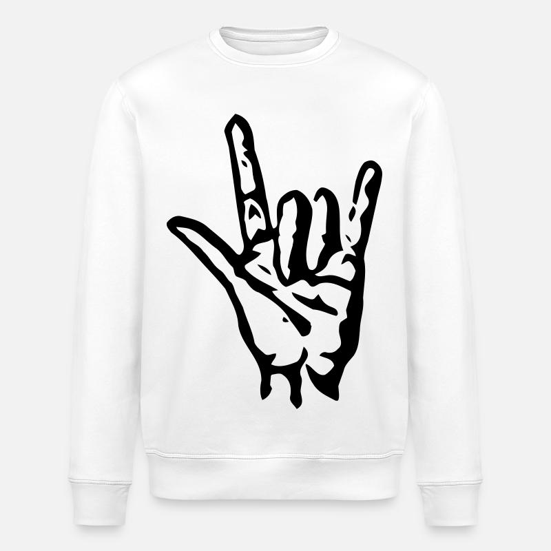 Cool - Stanley/Stella ROLLER Unisex Organic Sweatshirt - white