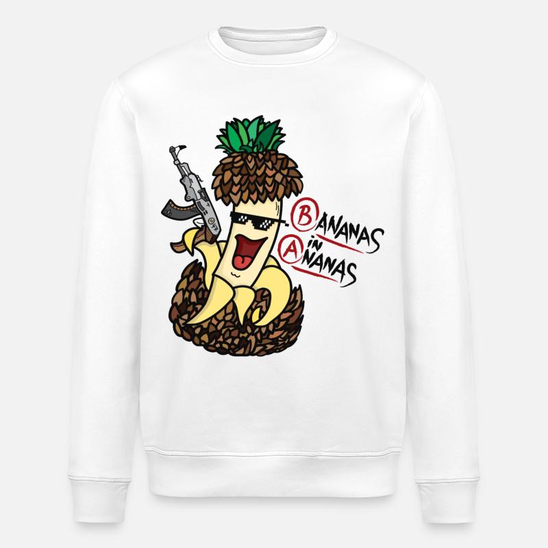 BiA - Stanley/Stella Unisex Bio-Sweatshirt ROLLER - Weiß