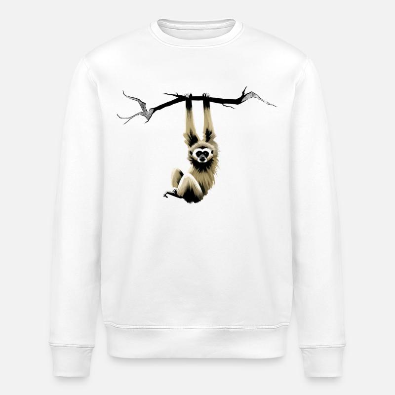 Gibbon - Sweat bio ROLLER Stanley/Stella Unisexe - blanc